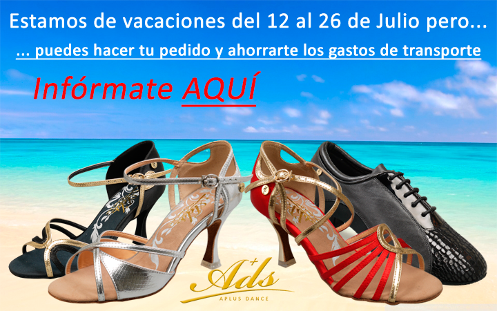 Zapatos de baile ADS en vacaciones 2016